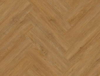 beige PVC vloer Dryback - visgraat