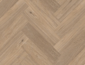 beige PVC vloer Click – visgraat