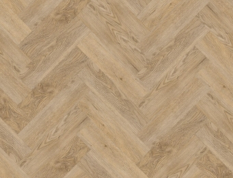 beige PVC vloer Dryback – visgraat