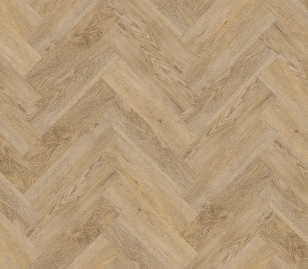 beige PVC vloer Dryback – visgraat