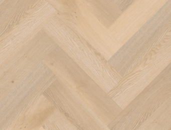 beige PVC vloer Click – visgraat