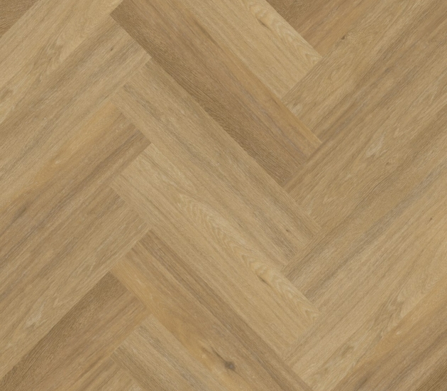 bruine PVC vloer Dryback – visgraat