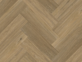 bruine PVC vloer Dryback – visgraat