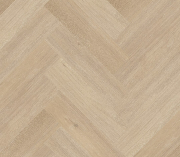 beige PVC vloer Click – visgraat