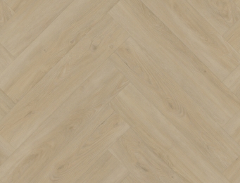 beige PVC vloer Dryback – visgraat