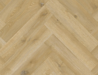 beige PVC vloer Dryback – visgraat