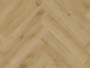 beige PVC vloer Dryback – visgraat