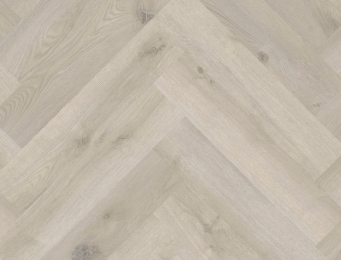 grijze PVC vloer Dryback – visgraat