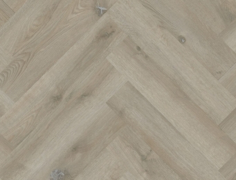 grijze PVC vloer Dryback – visgraat