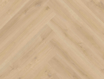 beige PVC vloer Dryback – extra grote visgraat