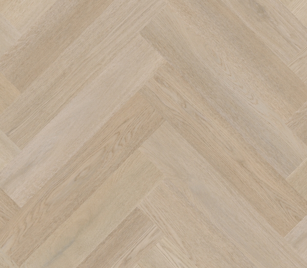 beige PVC vloer Dryback – visgraat