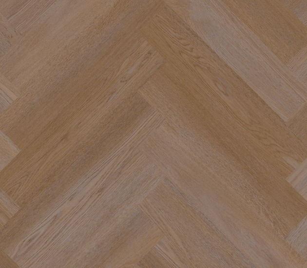 bruine PVC vloer Dryback – visgraat