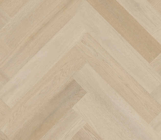 beige PVC vloer Click – visgraat