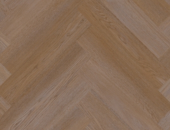 bruine PVC vloer Click – visgraat