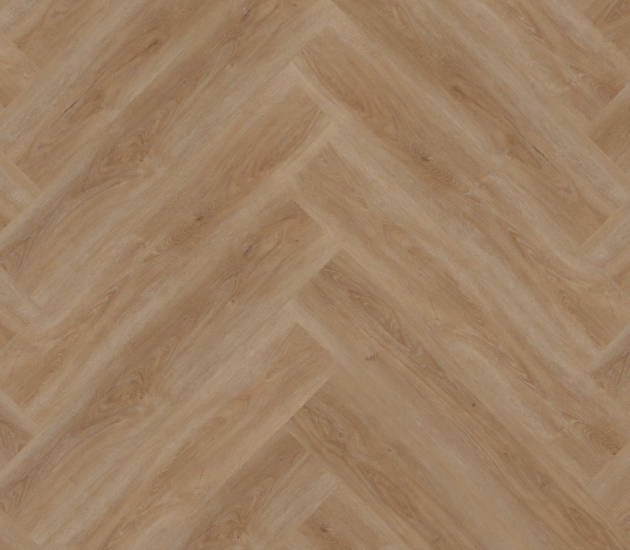 beige PVC vloer Dryback – visgraat