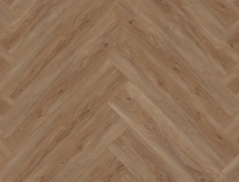 beige PVC vloer Click – visgraat