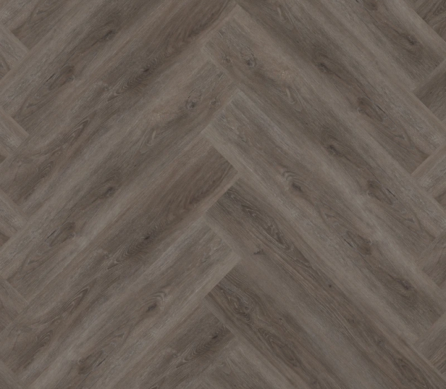 grijze PVC vloer Click – visgraat