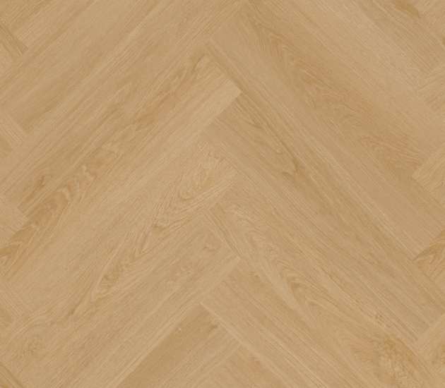 beige PVC vloer Click – visgraat