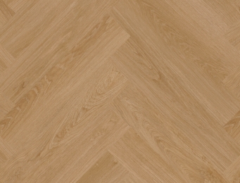 beige PVC vloer Click – visgraat