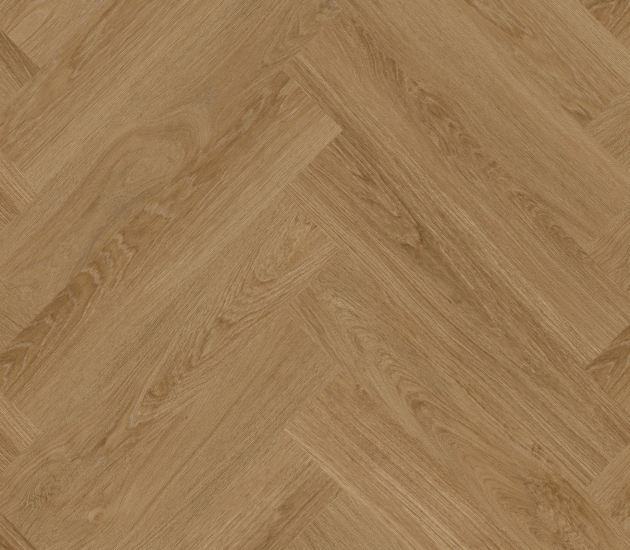 beige PVC vloer Click – visgraat