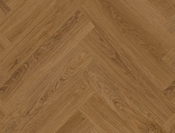 bruine PVC vloer Click – visgraat