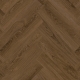 donkerbruine PVC vloer Click – visgraat
