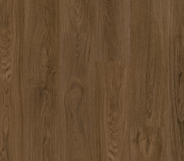 donkerbruine PVC vloer Click – lange plank