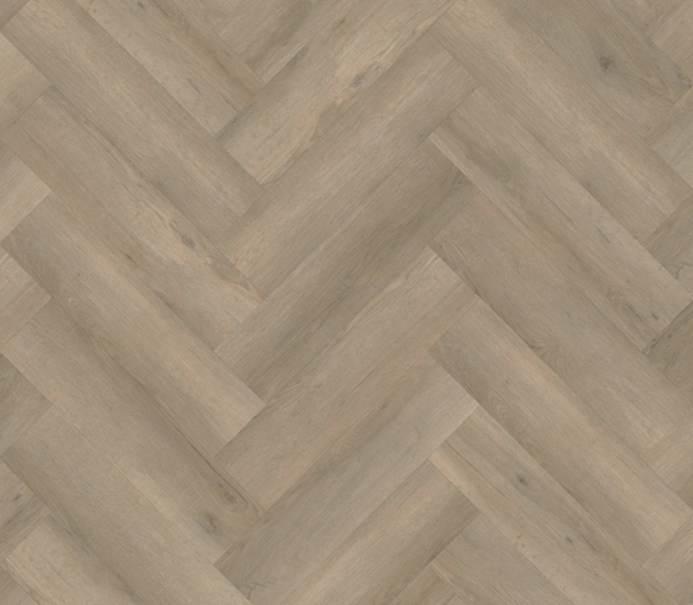 Eiken 6810 PVC vloer Dryback - visgraat