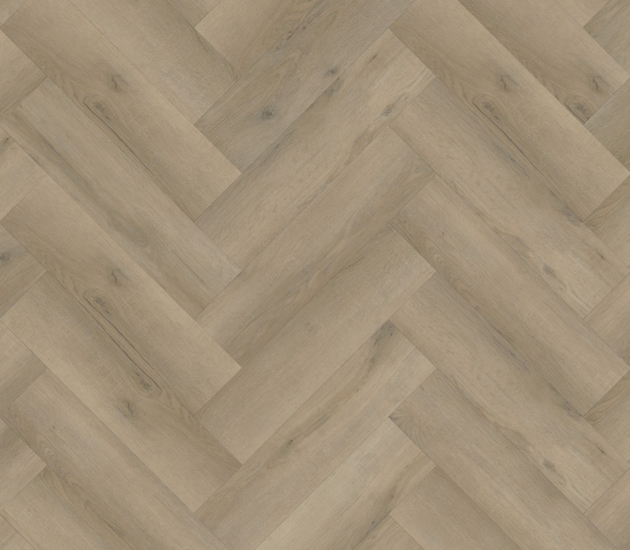 Eiken 6840 PVC vloer Dryback - visgraat