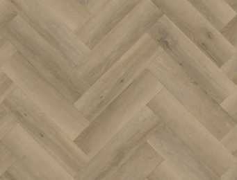 Eiken 6850 PVC vloer Dryback - visgraat