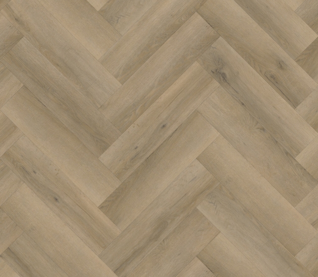 Eiken 6850 PVC vloer Dryback - visgraat